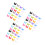 72Pièces Charms Silicone Colorés Pour Identifiants De Verres 6