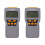 2Pièces Mesureur De Vitesse Digital -2237C Gris Pour Résistant 2