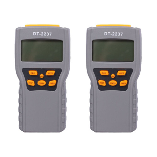 2Pièces Mesureur De Vitesse Digital -2237C Gris Pour Résistant 1