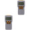 2Pièces Mesureur De Vitesse Digital -2237C Gris Pour Résistant 3
