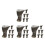 24Pièces Coins D’angle Vintage En Métal Pour Protection Décoration 3