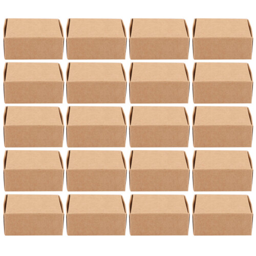 60Pièces Boîtes Kraft Pour , Jouets Objets