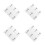 4Pièces Outil Multi Usage Pressage Cartes Ps Acier Inoxydable 7