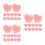 90Pièces Bouchons Silicone Rose Anti-Bruit Pour Natation 5