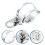 8Pièces Support Lampe Clignotant Métal Installation Facile 9