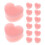 90Pièces Bouchons Silicone Rose Anti-Bruit Pour Natation 2