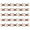 75Pcs Reusable Elastic Bandage Clips with Aluminum Hooks Light Brown 1