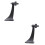 2Pièces Support Trépied Jumelles Noir Durable Pour Bird Watching 7