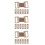 75Pcs Reusable Elastic Bandage Clips with Aluminum Hooks Light Brown 5