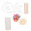 3Ensembles Kit DIY -Rêves Beige Avec Cordes Coton Perles 11