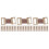 75Pcs Reusable Elastic Bandage Clips with Aluminum Hooks Light Brown 6