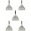 5Set Kit Piccola Scopa E Paletta Desktop, Materiale Resistente Verde 8
