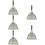5Set Kit Piccola Scopa E Paletta Desktop, Materiale Resistente Verde 11