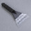 2Pcs Dual Use Car Snow Plastic with Rubber Sleeve Black 10