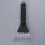2Pcs Dual Use Car Snow Plastic with Rubber Sleeve Black 9