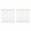 30Pièces Crayon Blanche Bois Pour Correction Fine Art École 8