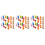 60Pcs Assorted Color Wooden Craft Spools DIY Thread Bobbins for Sewing 4