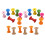 60Pcs Assorted Color Wooden Craft Spools DIY Thread Bobbins for Sewing 10