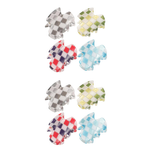 8Pz Mini Clip Acrilico Colorato Per 1