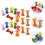 60Pcs Assorted Color Wooden Craft Spools DIY Thread Bobbins for Sewing 11