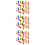 60Pcs Assorted Color Wooden Craft Spools DIY Thread Bobbins for Sewing 8