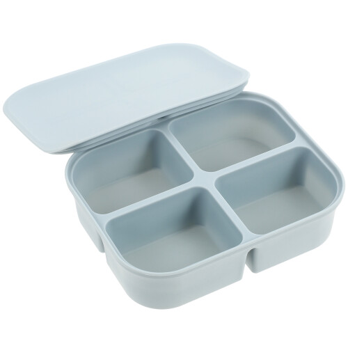 4Pz Box Snack Silicone, 4 Scomparti Per Bambini 1