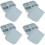 4Pz Box Snack Silicone, 4 Scomparti Per Bambini 7