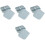 4Pz Box Snack Silicone, 4 Scomparti Per Bambini 5