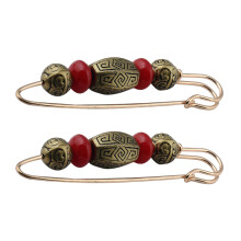 6Pcs Practical Shawl Pins Multi Color Brooch Clips for Women Clothes