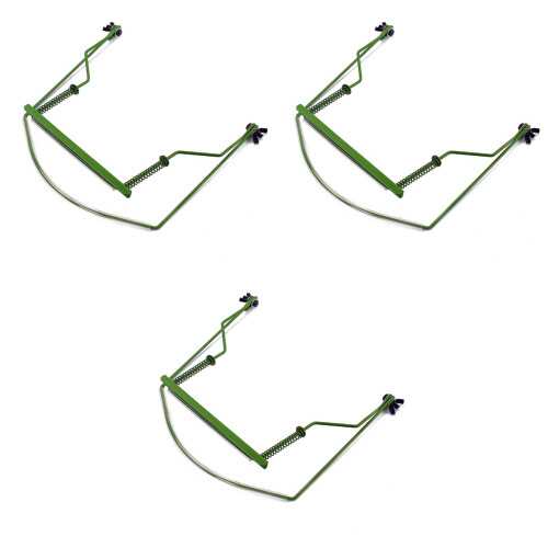 3Pcs Durable Green Harmonica Accessory Holder Neck for 10 Holes Harp 2