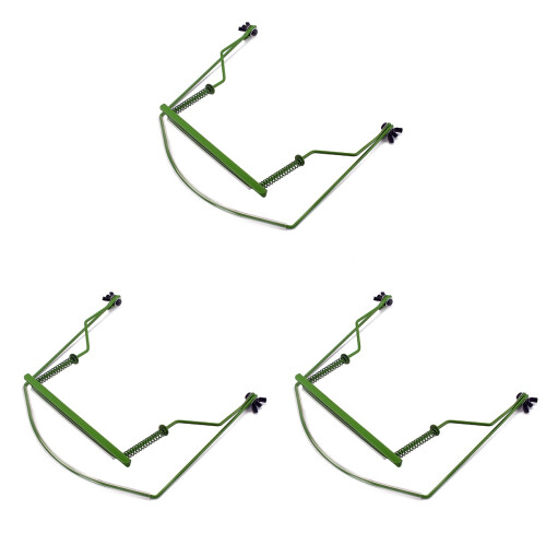 3Pcs Durable Green Harmonica Accessory Holder Neck for 10 Holes Harp 1