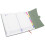 4Pcs Versatile Olive Green Planner Book with Bookmark for Writing 2
