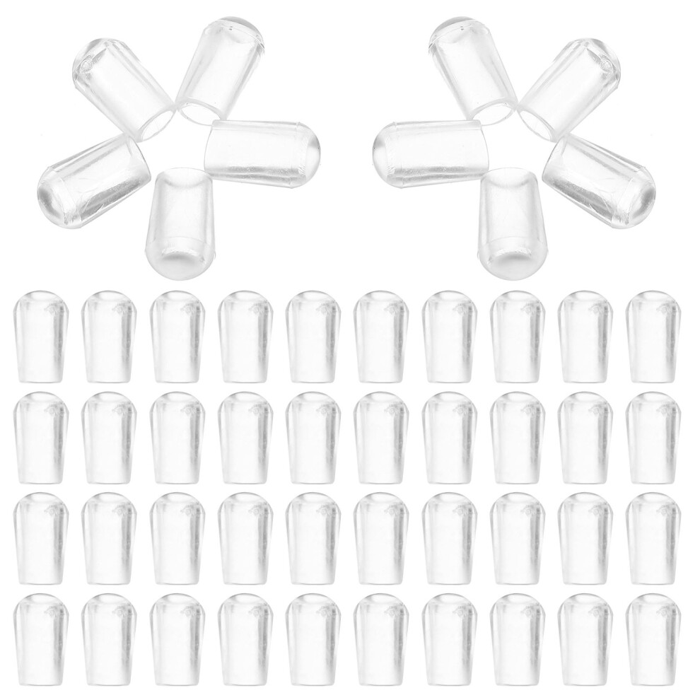 200Pcs Versatile White Plastic Wire End Protectors Hook Thread Covers 3593510837237