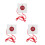 3Pcs White Patient Call Button for Elderly Easy Use Home Emergency Aid 4
