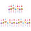 24Pcs DIY Kids Wind Chime Pendants Durable Material Assorted Colors 2