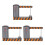 6Pcs Multi Model Building Tools Kit Train Signal Gate Educational Toy 5