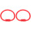 2Pièces Anneaux Traction Bovin Plastique Durable 4
