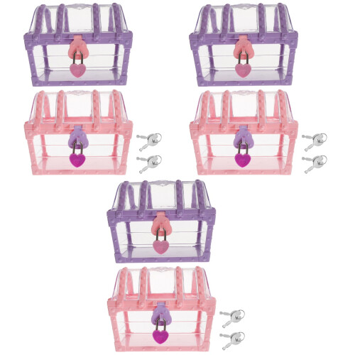 6Pièces Boîtes Coffret Petites Multifonction Décor 2