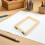 4St Hout Papier Frame Kit Voor Creatief Drogende Bloemkunst 6