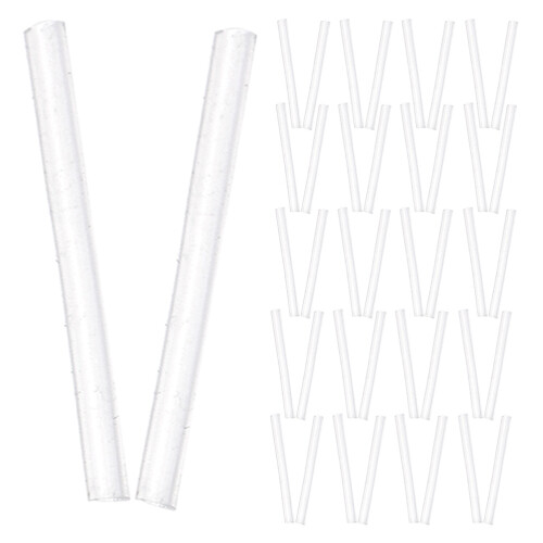 800Pcs Clear Silicone Earring Back Stoppers Soft Ear Cushions 2