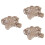 3St Khaki Modelstandaard Creatief PVC Decor Stevig 6