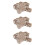 3St Khaki Modelstandaard Creatief PVC Decor Stevig 8