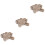 3St Khaki Modelstandaard Creatief PVC Decor Stevig 5