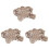 3St Khaki Modelstandaard Creatief PVC Decor Stevig 2