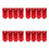 4Set Staffa Estintore Rosso A L Forma Con Gancio 9