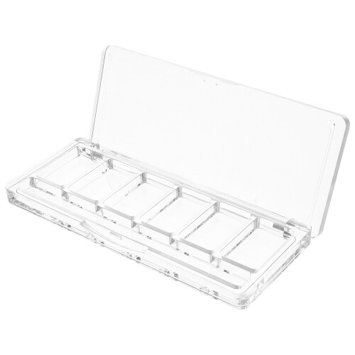 2St Reis Make-Up Palette Met Heldere Box En 6 Compartimenten 2