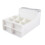 Multi-Compartment Plastic Desktop Storage Box with Drawer, 625g 7