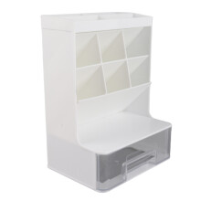 Box di stoccaggio in plastica multi-comparto con cassetto, 625g
