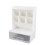 Multi-Compartment Plastic Desktop Storage Box with Drawer, 625g 2