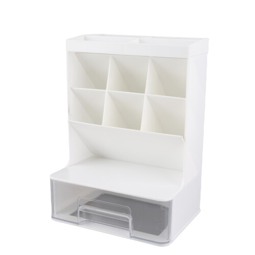 Box di stoccaggio in plastica multi-comparto con cassetto, 625g 1